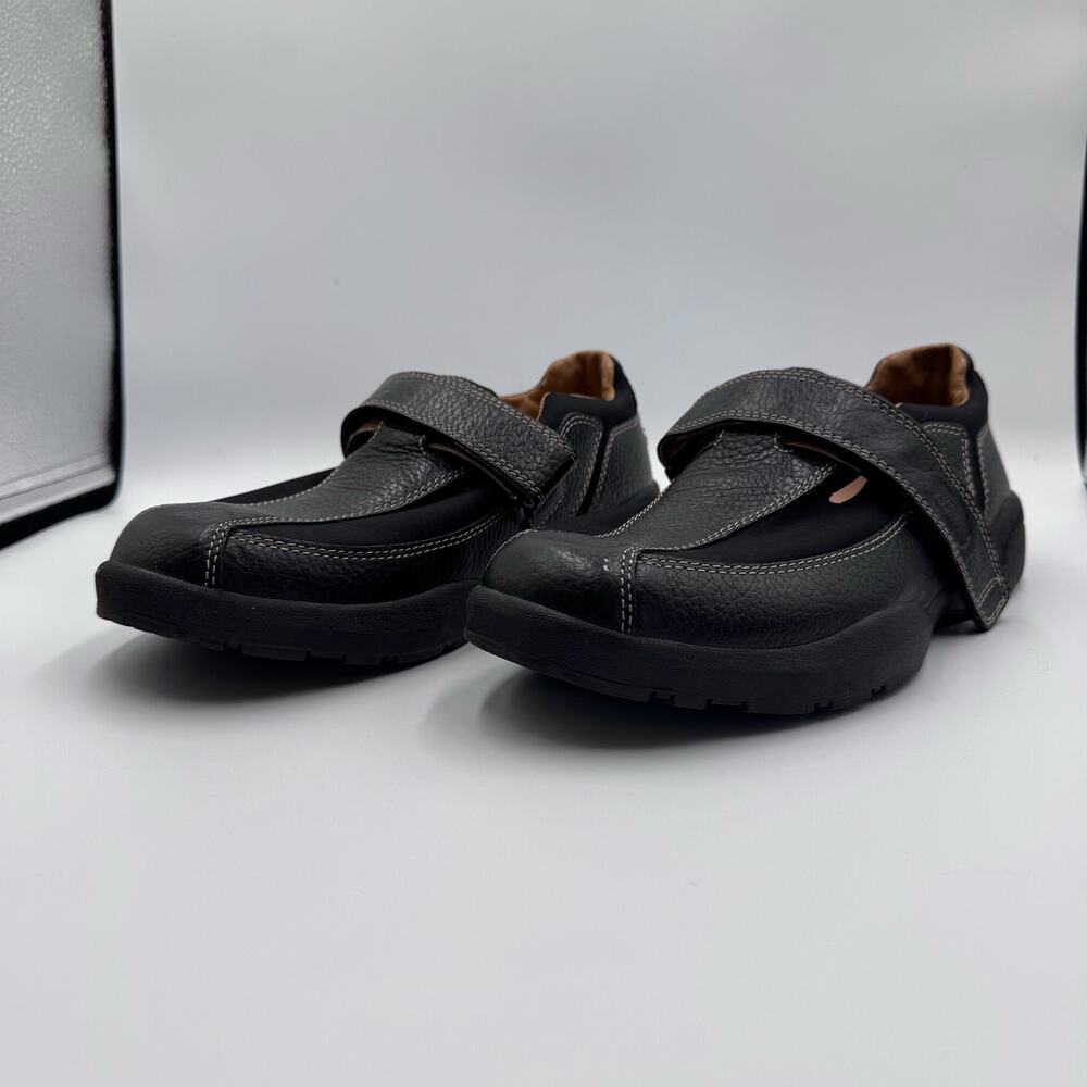Dr. Comfort Douglas 6610 Men's Size 8 XW 4E Extra Wide Black Leather Shoes